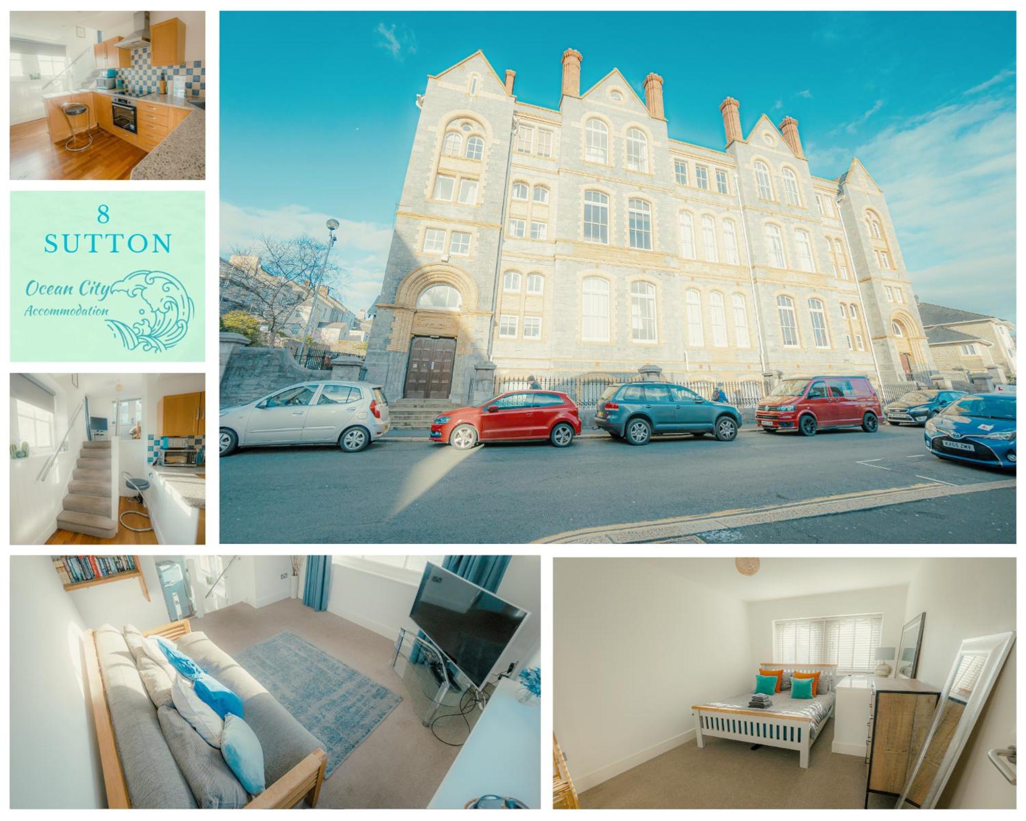 Super Duplex With Free Parking Lägenhet Plymouth Exteriör bild